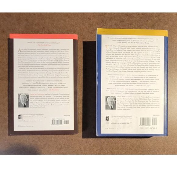 David McCullough TRUMAN and THE JOHNSTOWN FLOOD paperback books - Picture 4 of 5